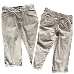 Christopher & Banks - Straight Leg Capri Pants - Size 4